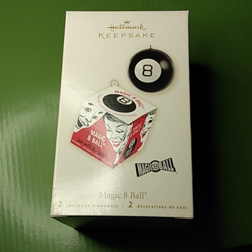 Hallmark Ornament Magic 8 Ball